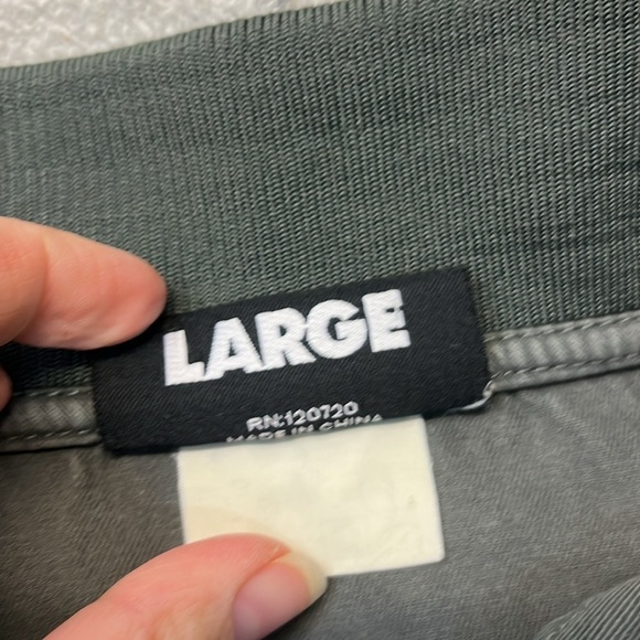 The Hundreds Reloaded Green Varsity Hooded Canvas Jacket Bomb Mens, Size L - Picture 13 of 16